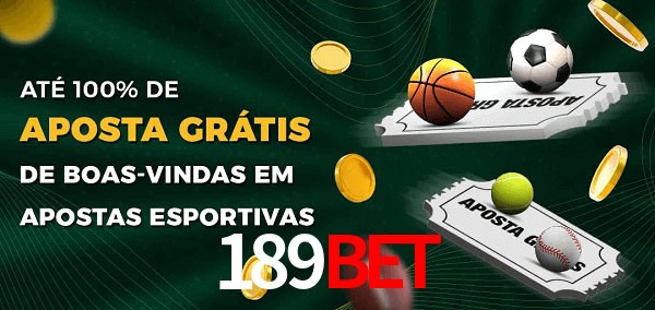 189bet Ate 100% de Aposta Gratis